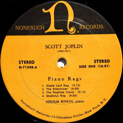 Piano Rags By Scott Joplin - secondary
