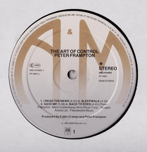 Peter Frampton - The Art Of Control