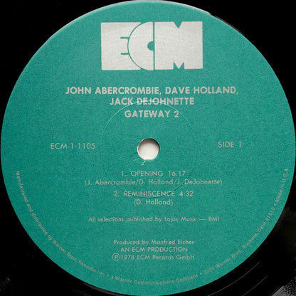 John Abercrombie, Dave Holland, Jack DeJohnette - Gateway 2