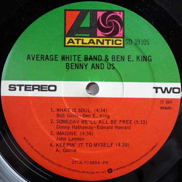Average White Band, Ben E. King - Benny And Us