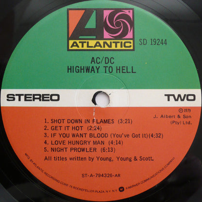Highway To Hell - secondary