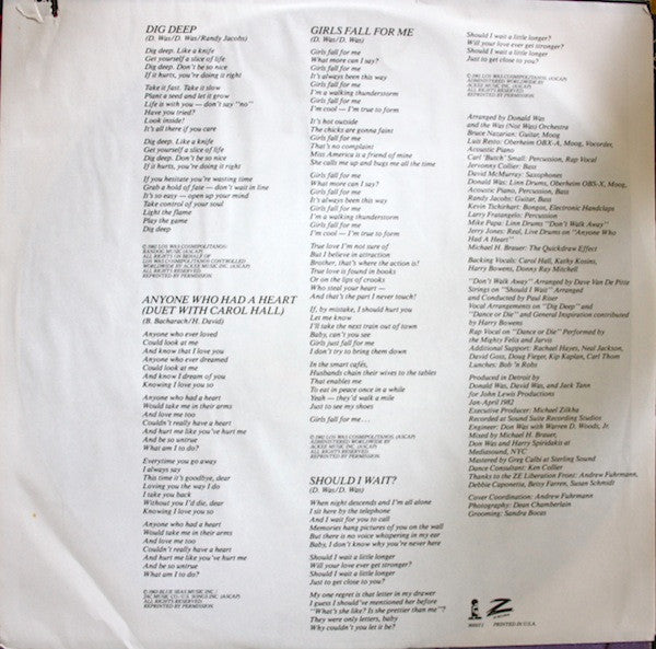 Don't Walk Away - secondary