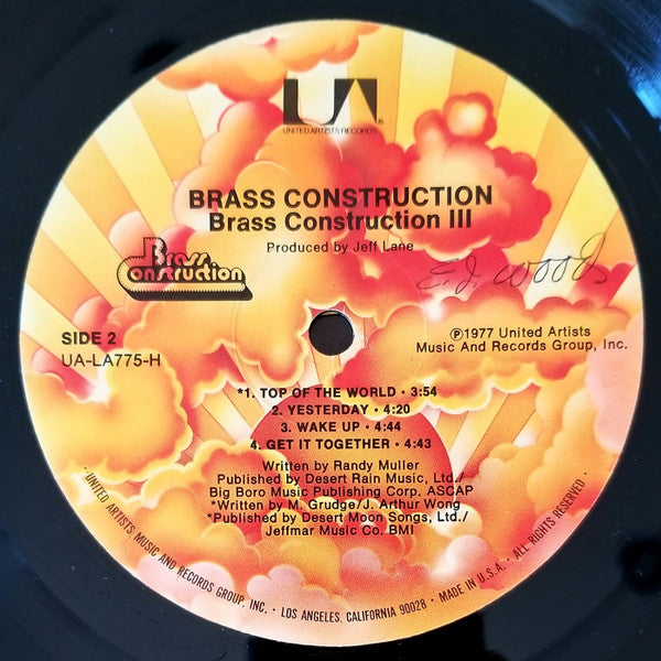Brass Construction III - secondary