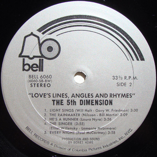 Love's Lines, Angles And Rhymes - secondary
