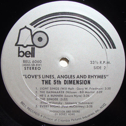 Love's Lines, Angles And Rhymes - secondary