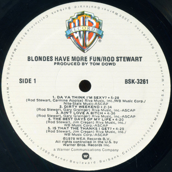 Blondes Have More Fun - secondary