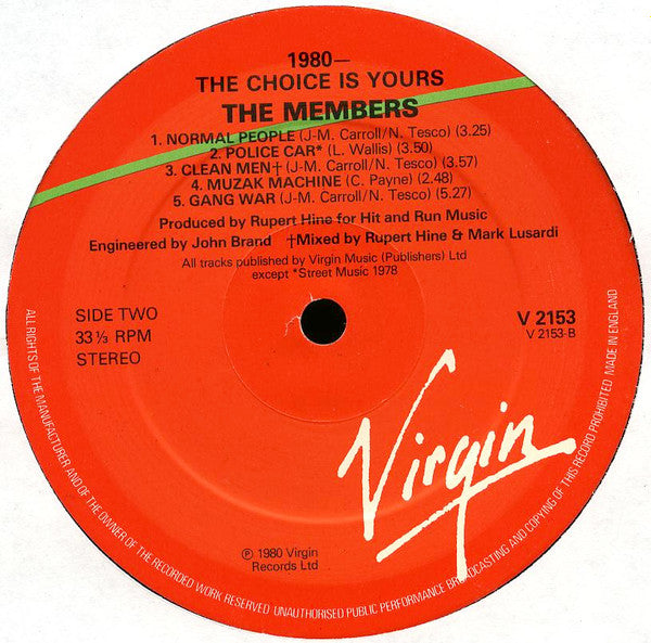 1980 - The Choice Is Yours - secondary