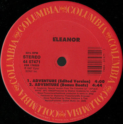 12" Single: Eleanor Academia - Adventure