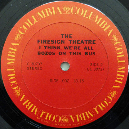 I Think We're All Bozos On This Bus - secondary