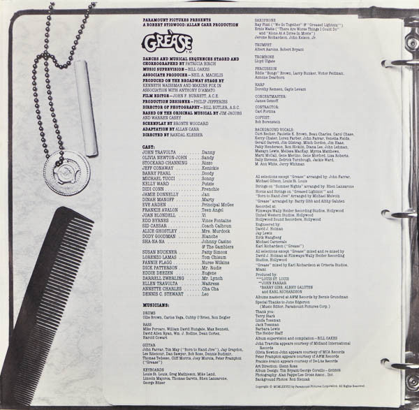 Grease (The Original Soundtrack From The Motion Picture) - secondary