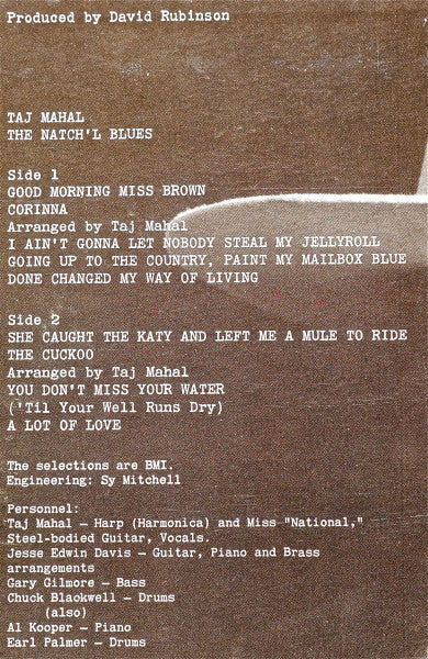 The Natch'l Blues - secondary