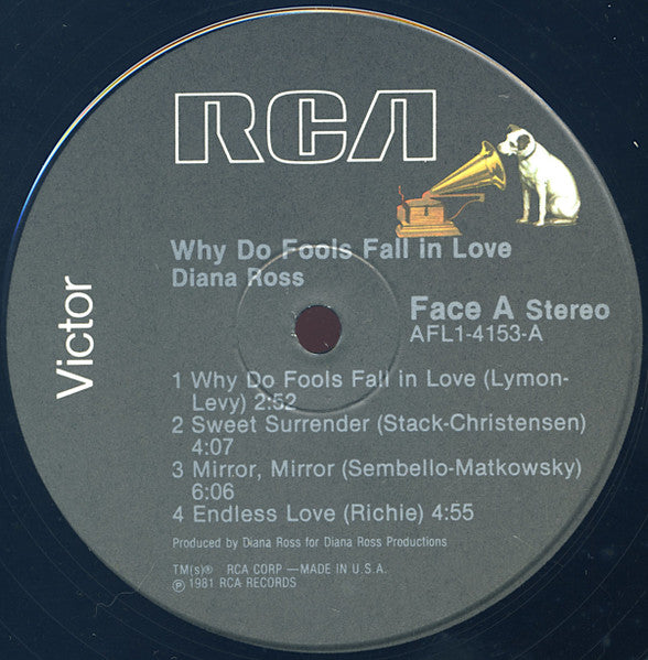 Why Do Fools Fall In Love - secondary