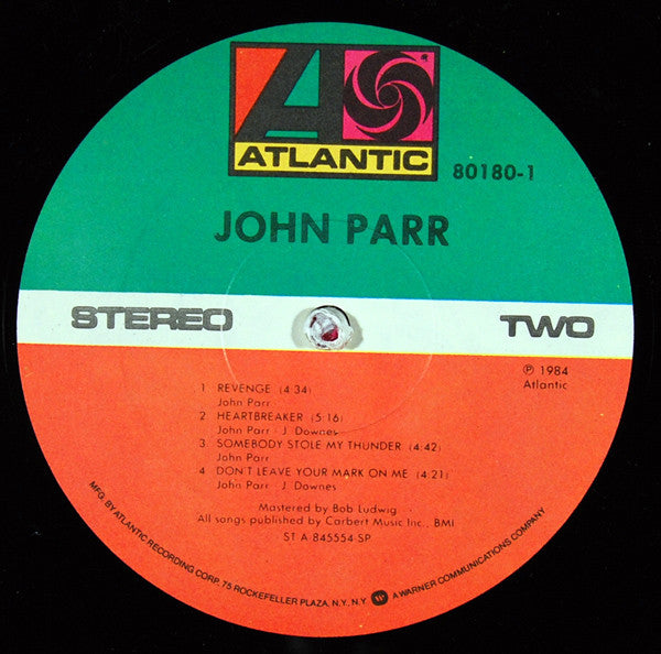 John Parr - secondary