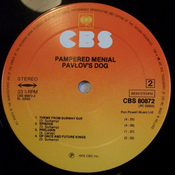 Pampered Menial - secondary