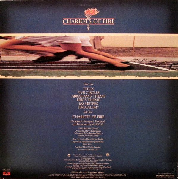 Chariots Of Fire - secondary