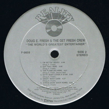 Doug E. Fresh And The Get Fresh Crew - The World’s Greatest Entertainer