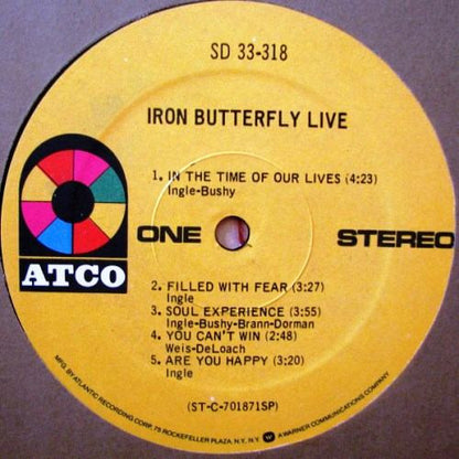 Iron Butterfly - Live
