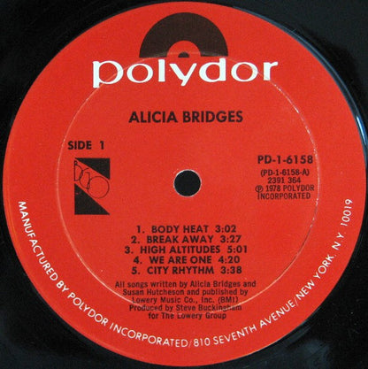 Alicia Bridges - secondary