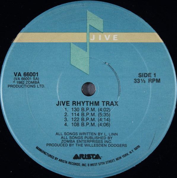 Jive Rhythm Trax - secondary