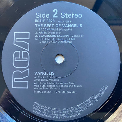 Vangelis - The Best Of Vangelis