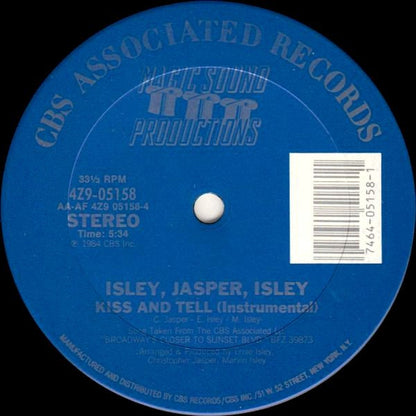 Kiss And Tell - secondary