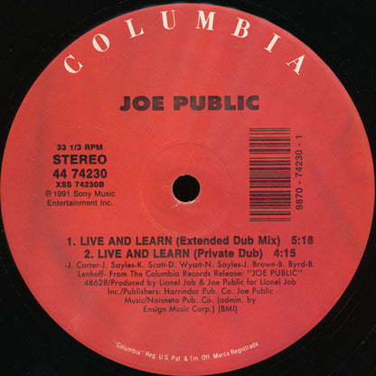 Live And Learn - secondary