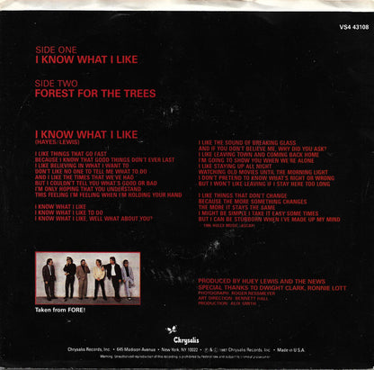 I Know What I Like - secondary