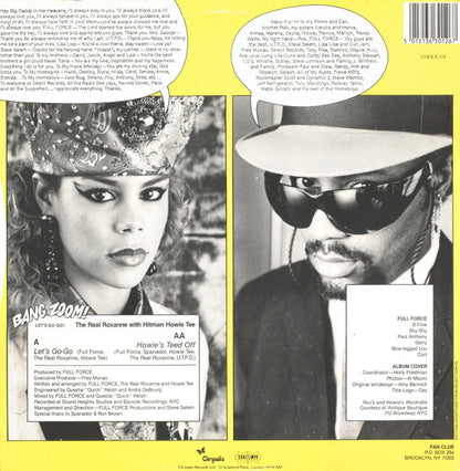 12" Single: The Real Roxanne, Howie Tee - Bang Zoom! Let's Go Go!
