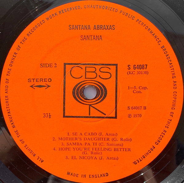 Abraxas - secondary