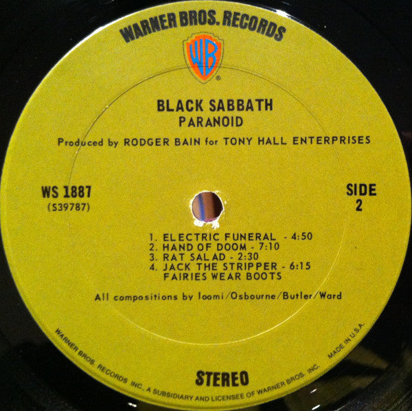 Paranoid - secondary