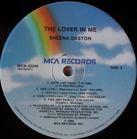 The Lover In Me - secondary