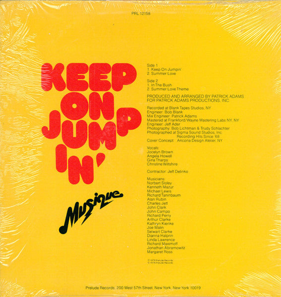 Musique - Keep On Jumpin'