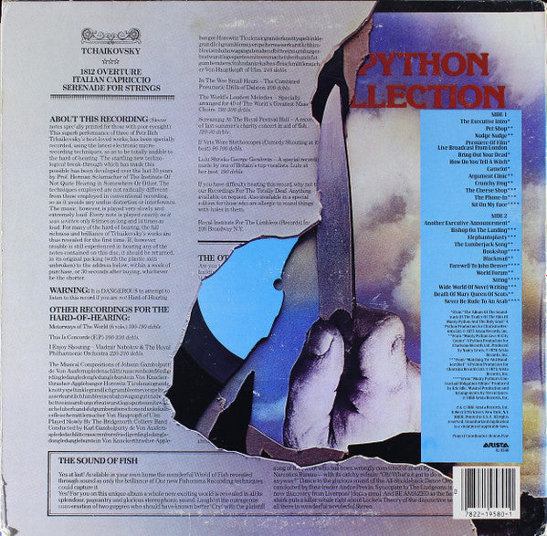 The Monty Python Instant Record Collection - The Pick Of The Best Of Some Recently Repeated Python Hits Again, Vol. II - secondary