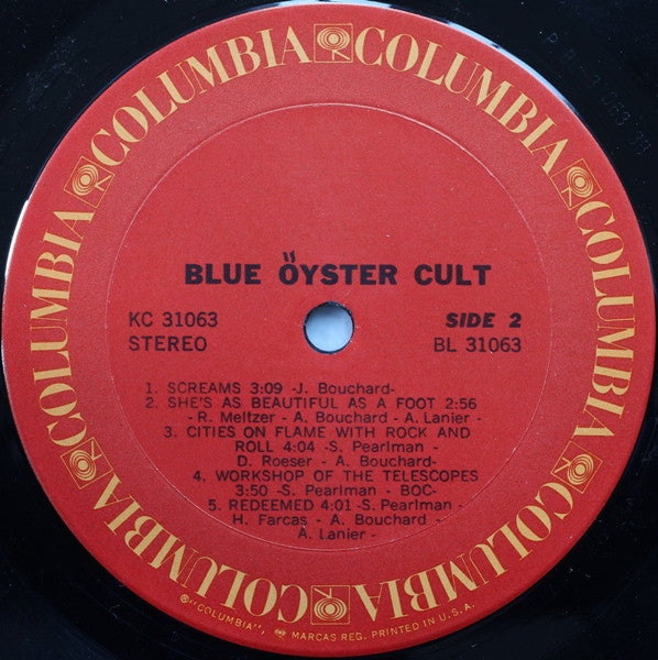 Blue Öyster Cult - secondary