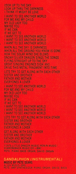 Red Octopus - secondary