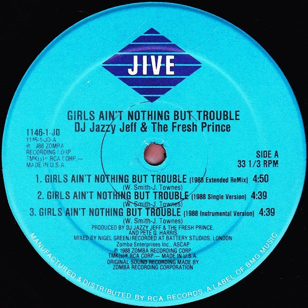 Girls Ain't Nothing But Trouble / Brand New Funk - secondary