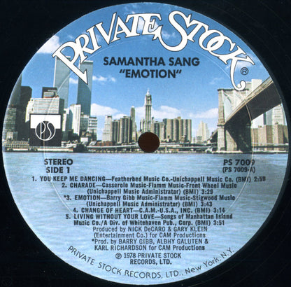 Samantha Sang - Emotion