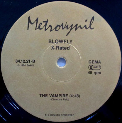 Blowfly - X-Rated - Business Deal / The Vampire