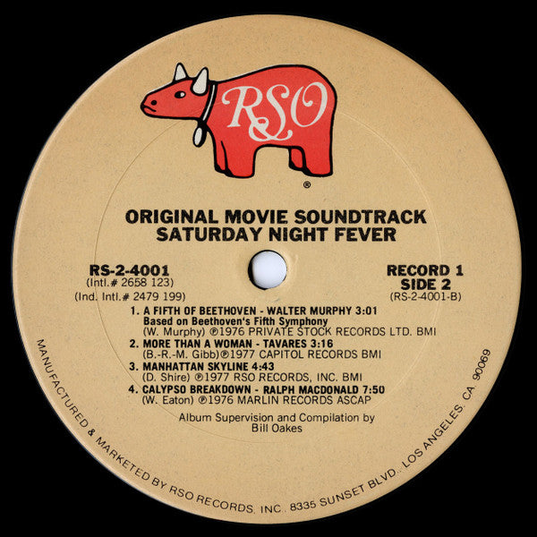 Saturday Night Fever (The Original Movie Sound Track) - secondary