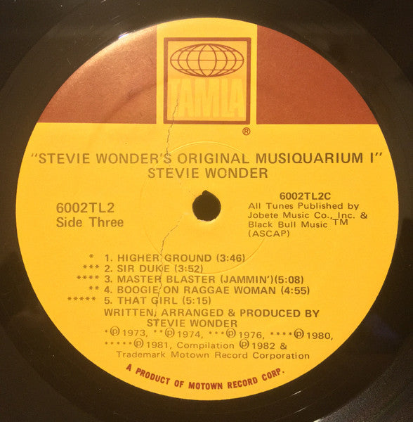 Stevie Wonder's Original Musiquarium I - secondary