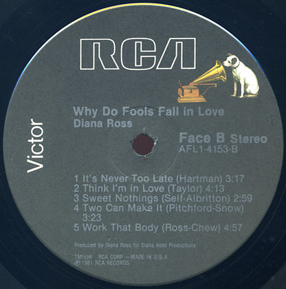 Why Do Fools Fall In Love - secondary