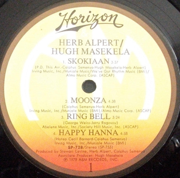 Herb Alpert / Hugh Masekela - secondary