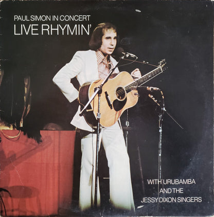 Paul Simon In Concert Live Rhymin' - primary