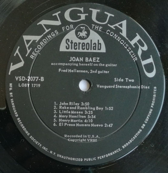 Joan Baez - secondary