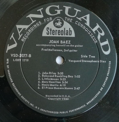 Joan Baez - secondary