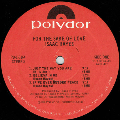Isaac Hayes - For The Sake Of Love