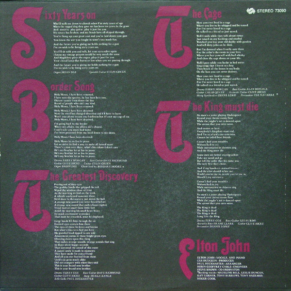 Elton John - secondary