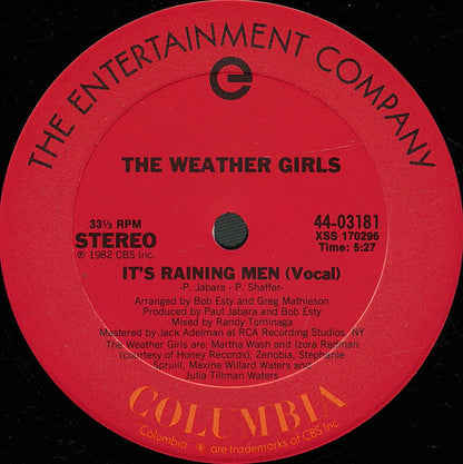 It's Raining Men - secondary