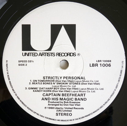 Captain Beefheart, The Magic Band - Strictly Personal