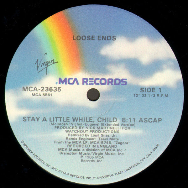 Stay A Little While, Child - secondary
